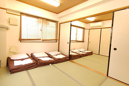 Big Japanese-style room